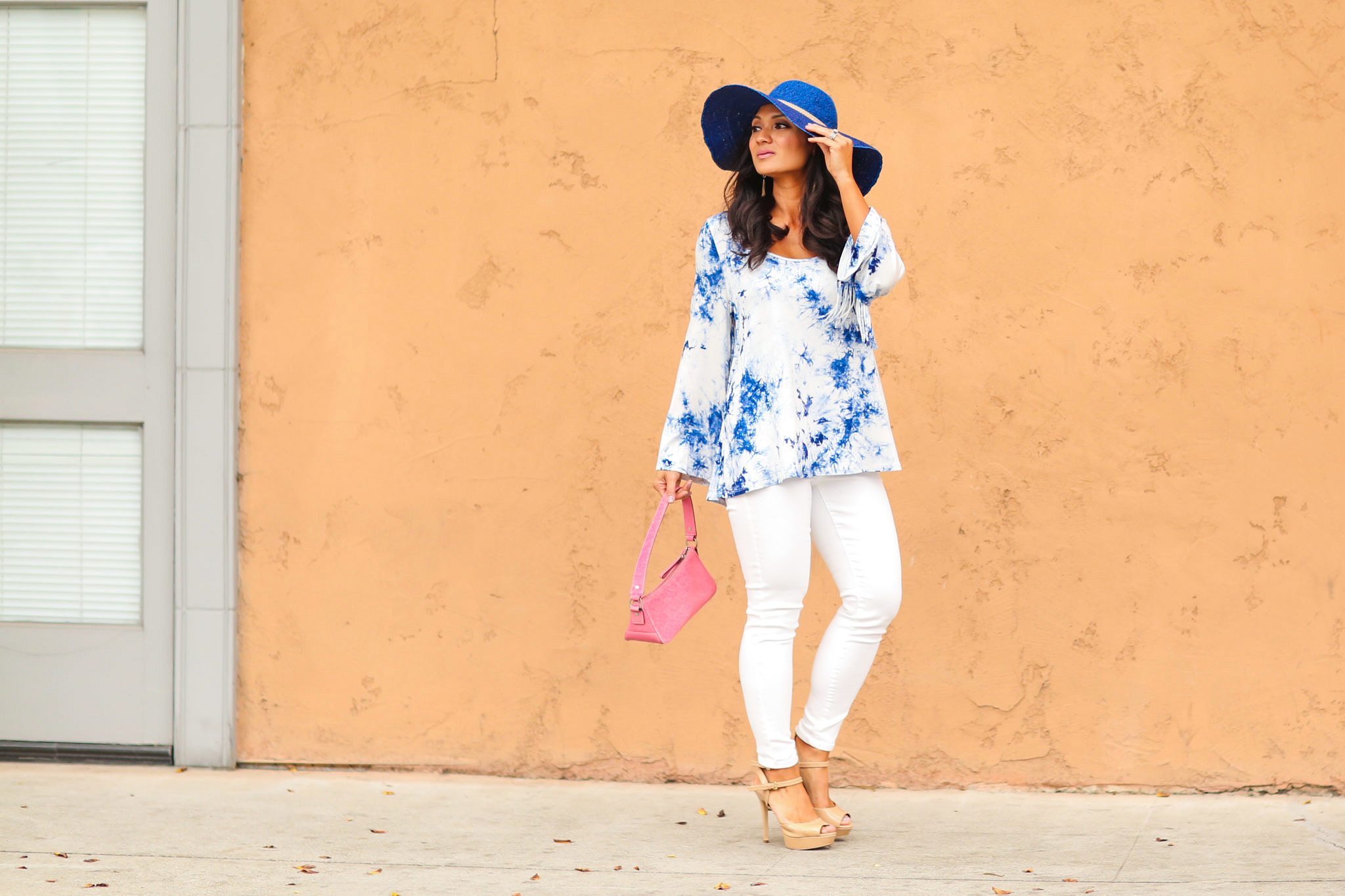 A Shade of Pink, White & Blue | Hats Off To You!