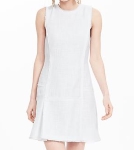 Debbie-Savage-White-Fit-And-Flare-Dress