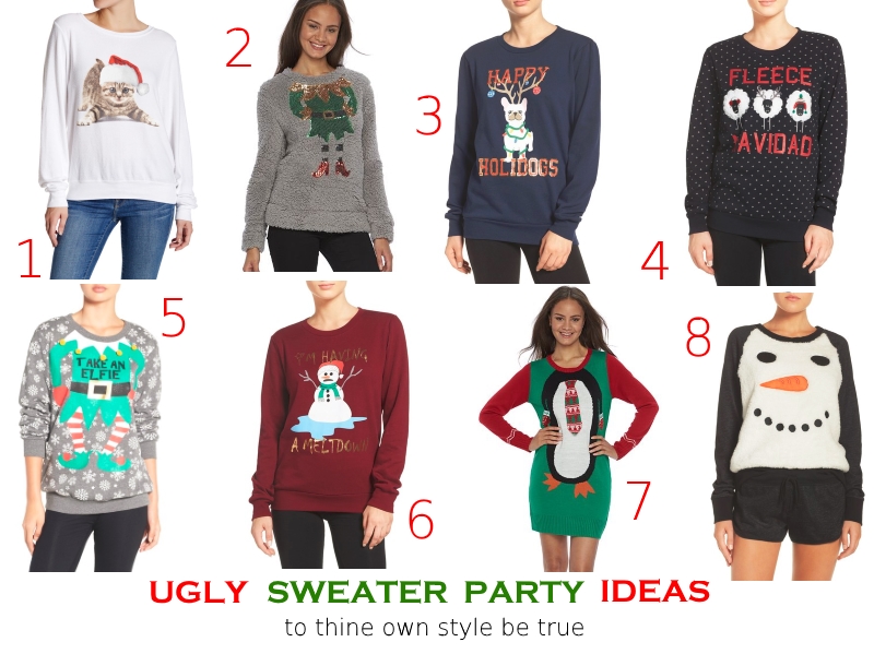 tothineownstylebetrue-ugly-sweater-party-ideas-christmas-gift-guide-2016