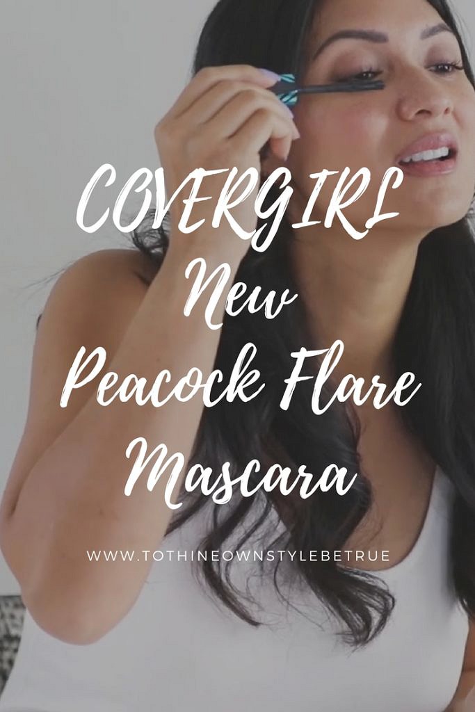 Fashion and Beauty Blog | COVERGIRL Peacock Flare Mascara | Debbie Savage
