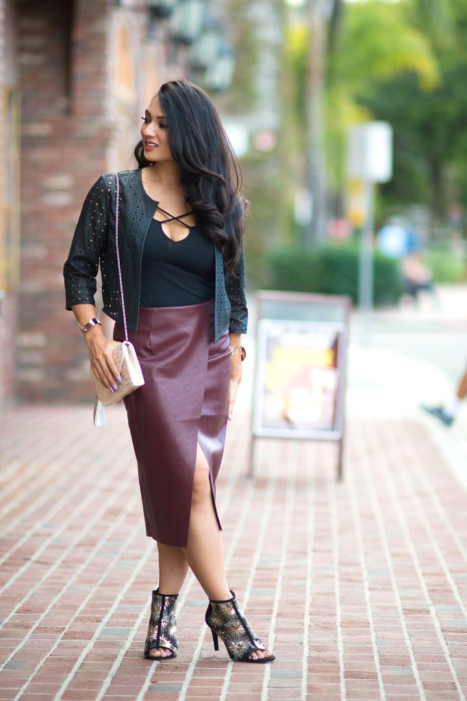 To Thine Own Style Be True | Petite Fashion and Lifestyle Blog | Burgundy: A New Winter Favorite