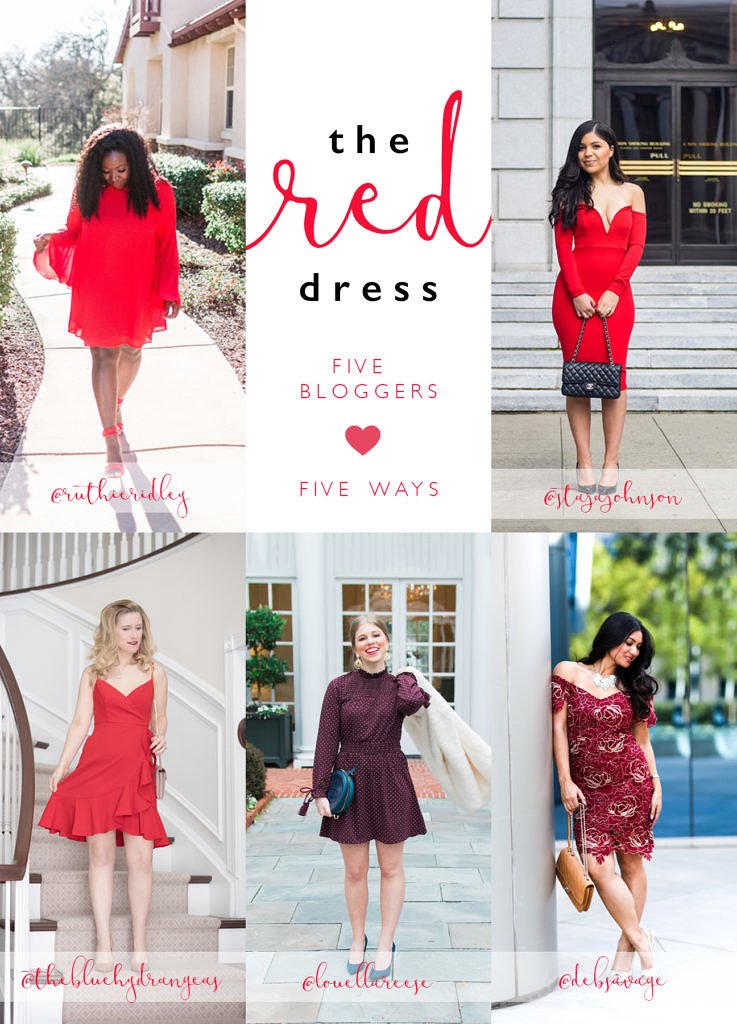 Valentines Day Dress Style Challenge by popular Orange County fashion blogger To Thine Own Style Be True