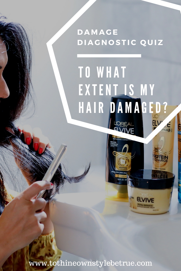 Hair Quiz: How Damaged Is My Hair? by popular Orange County lifestyle blogger To Thine Own Style Be True