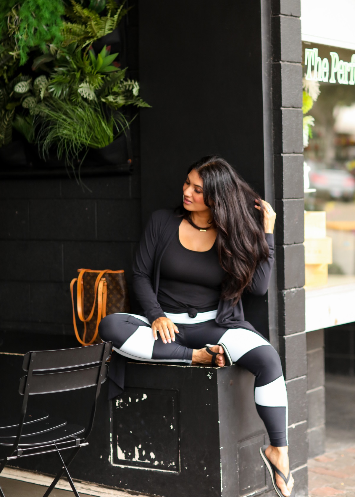 Is Athleisure Wear Just A Trend? | Peach, Clothes for the gym, work, and play | Debbie Savage Orange County Fashion Blogger