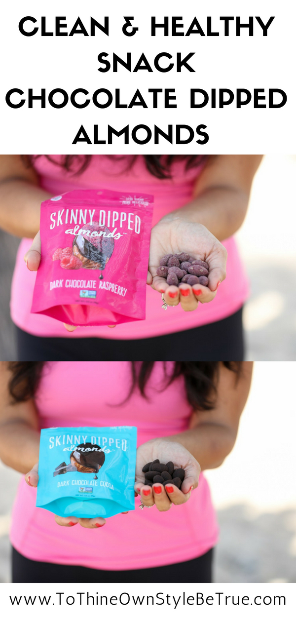 Are you a health nut? Well, me and my friends at Skinny Dipped Almonds are! Their healthy good-for-you snack are insanely good! I try really hard to eat clean as much as possible. When I fuel my body with good and wholesome foods I feel energized and strong. But, you know guys there are moments when you want something sweet. Skinny Dipped Almonds fit the bill without any guilt. Oh, man...these dark covered chocolate almonds taste so GOOD! Read on for more details!