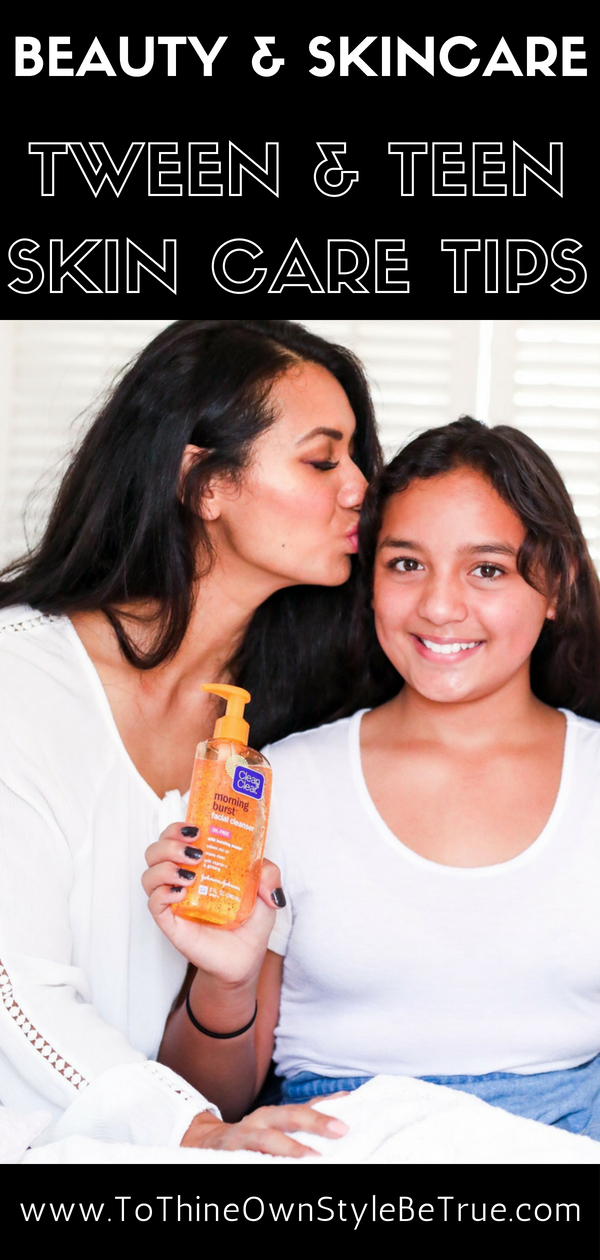 Skincare can be particularly problematic for kids during puberty...there are so many changes happening with their body and skin. This is why having a proper skincare routine will be very helpful to your child. Continuing reading to learn more about my 4 skin care tips for your tween and teen to help them deal with skin changes that surface during puberty with ease.