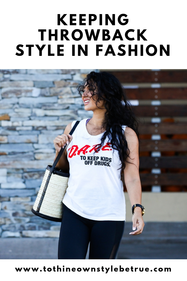 Not sure how. to incorporate the throwback style trend? Orange County Style Blogger Debbie Savage is sharing her top tips to incorporate throwback style like a pro. 