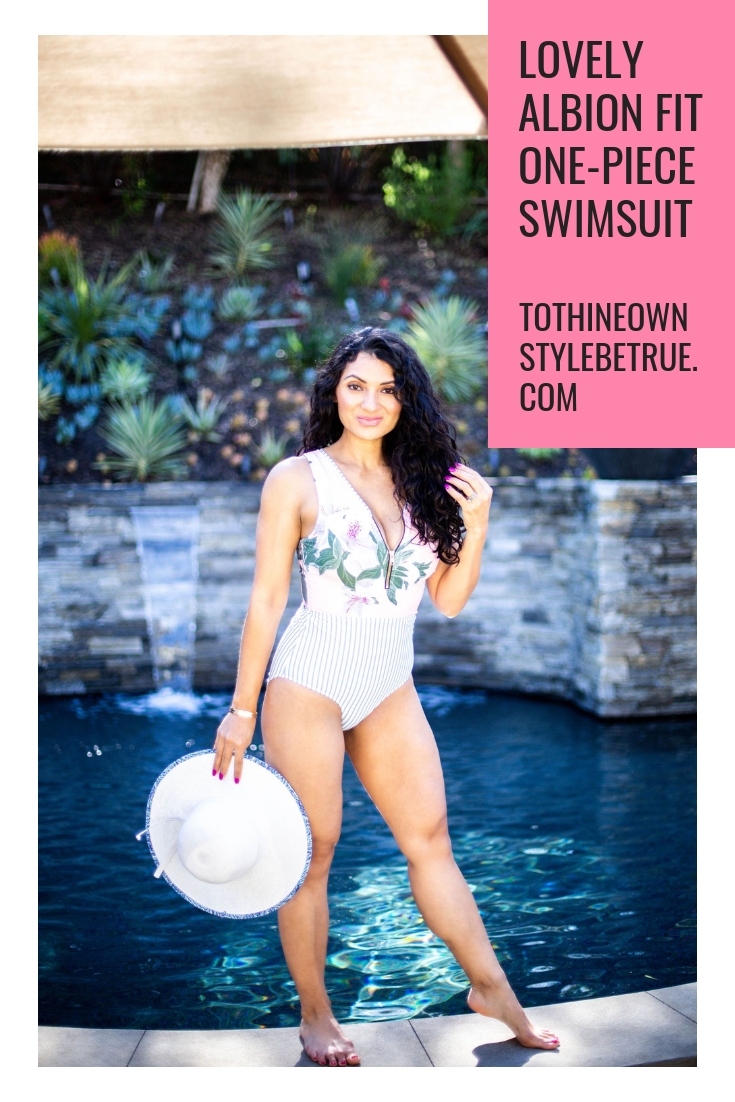 Looking for the perfect one piece swimsuit? Orange County Blogger Debbie Savage is sharing why a Albion Fit One-Piece Swimsuit is the the best.  Click HERE to see why you need one ASAP! 