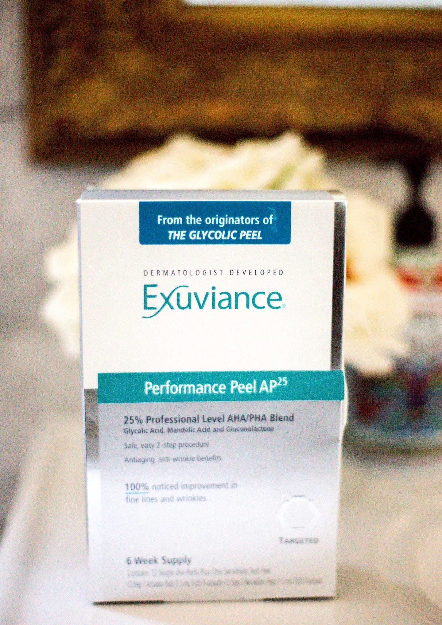 Looking for the perfect at home peel system? Orange County Blogger Debbie Savage is sharing her favorite at home peel system by Exuviance here! Click HERE to see why you need it ASAP! #ad #MyAHAPeel Challenge #PeelChallenge #Exuviance #MyAHAPeel