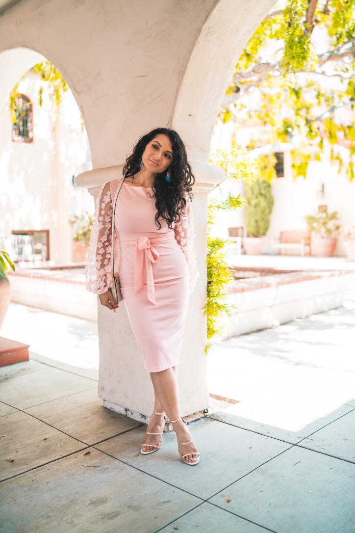 The Perfect Pink Spring Dress