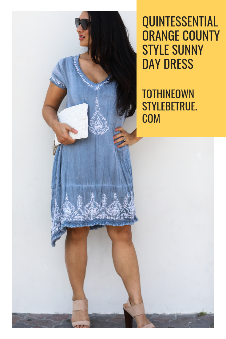 Looking for the perfect sunny day dress? Orange County Blogger Debbie Savage is sharing her favorite sunny day dress that everyone will love. See it here!
