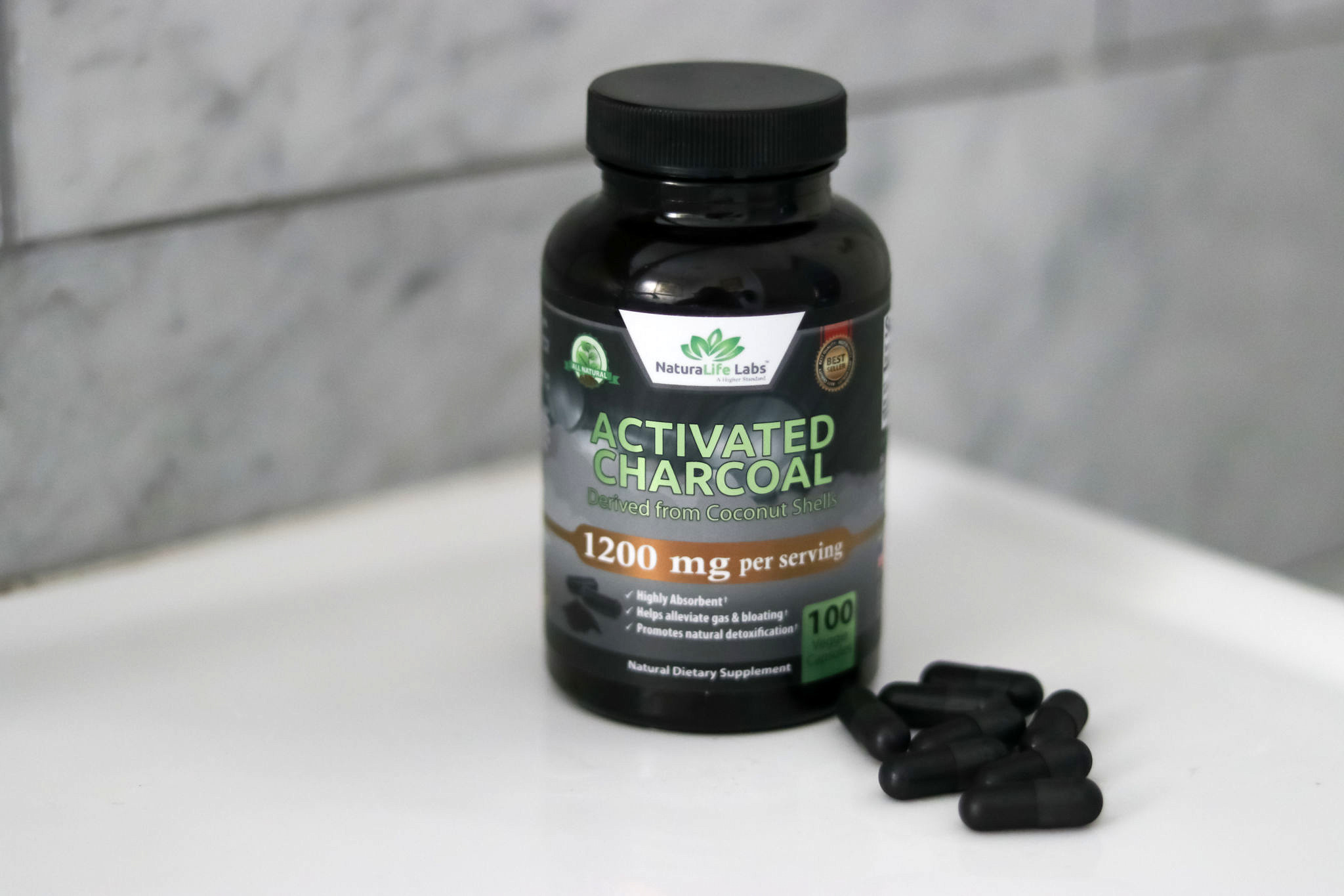 Organic Activated Charcoal Capsules