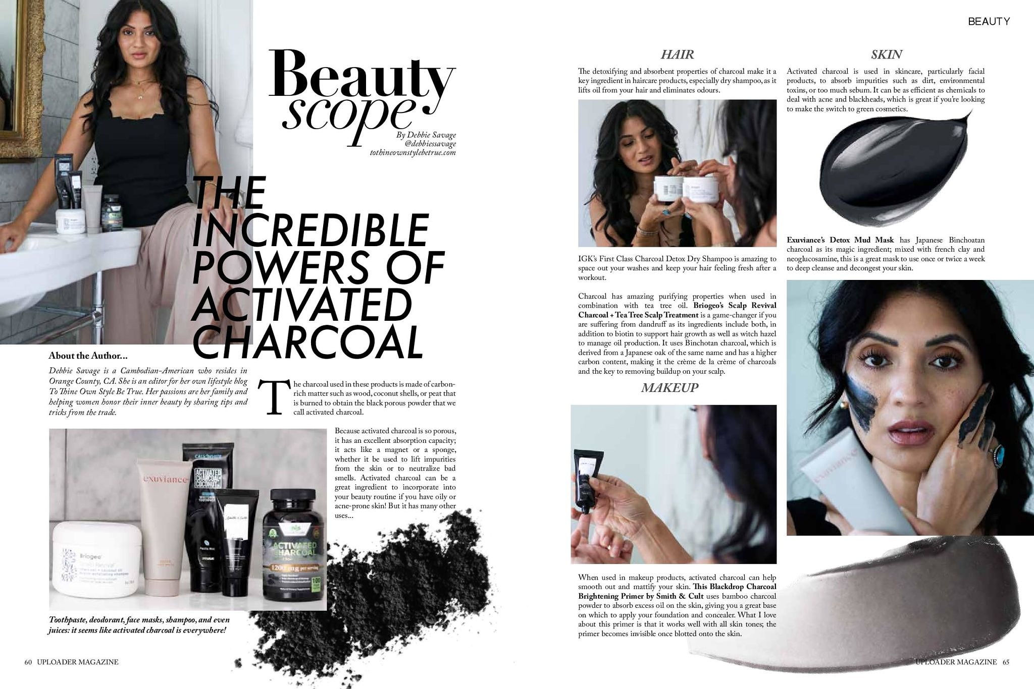 Uploader Content Creator Magazine Beauty Scope Column September 2020 Issue