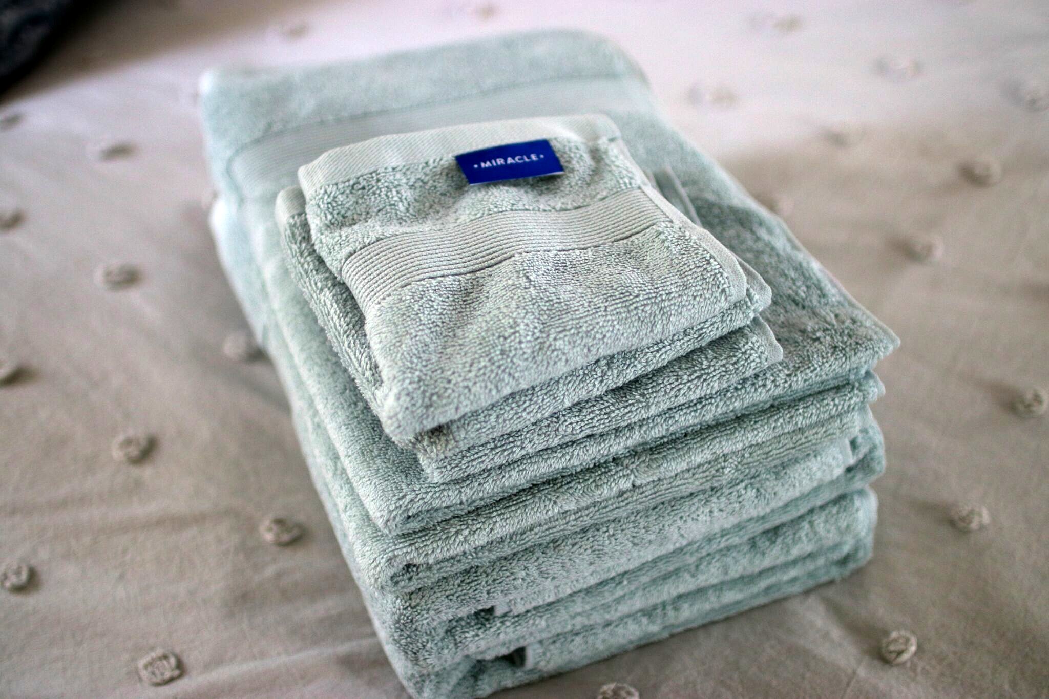 MIRACLE Brand: Towels that fight unwanted bacteria 